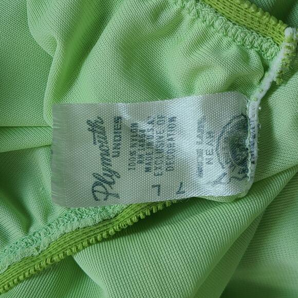 Vintage 60s two tone lime green retro petti pants xxs - Picture 5 of 5